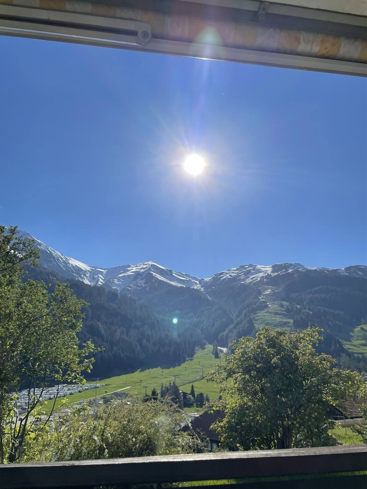 Blick aus meinem Balkon
